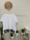 161236 Sometimes Baskili B Yaka Tshirt